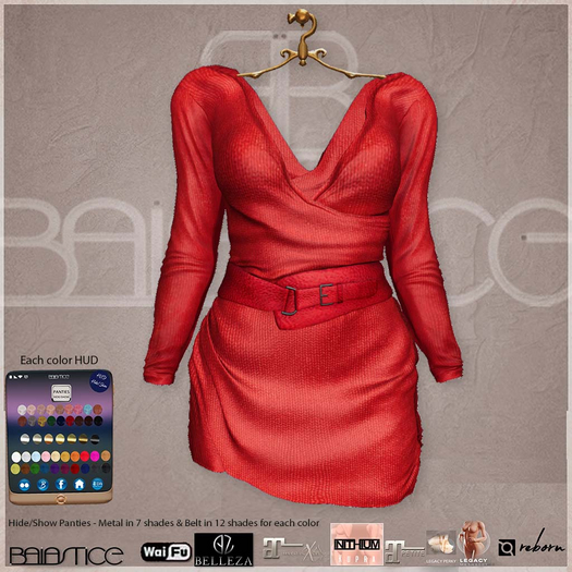 Baiastice_Elits Dress-Red
