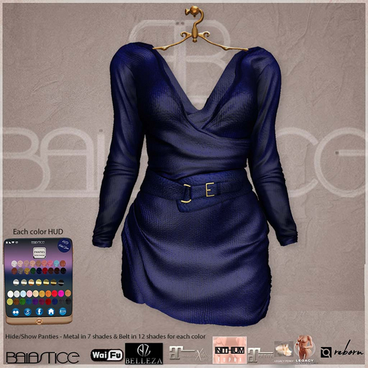 Baiastice_Elits Dress-Blue