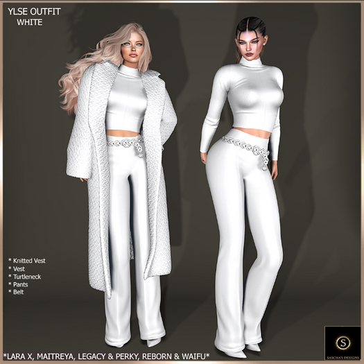 SAS - Ylse White Outfit (LaraX & MB)  