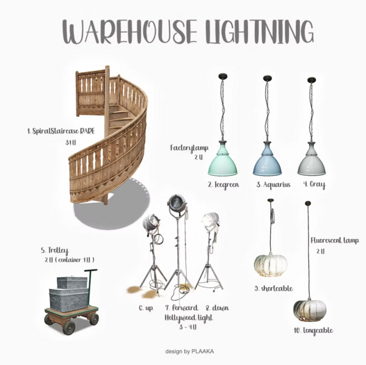 PLAAKA - 4. FactoryLamp Gray
