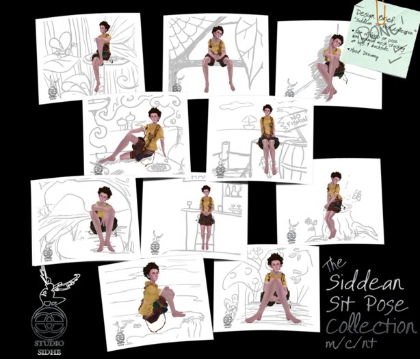 :+:SS:+: Siddean's Sit Pose Collection