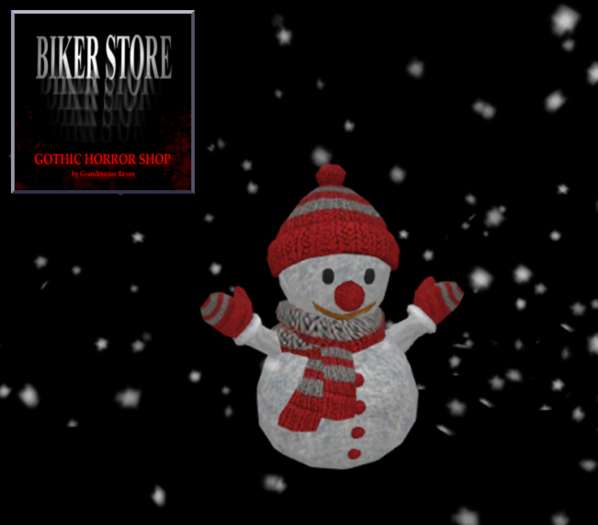 #CUTE SNOWMAN (Snow Emitter)