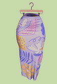 BLUEBELL Vanne Skirt Purple Flowers