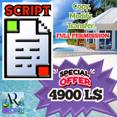 TipJar V1 – Full Perm Donation Script