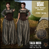 //RKS// Dress Talea - Beige