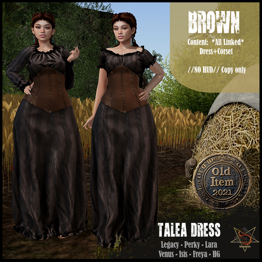 //RKS// Dress Talea - Brown