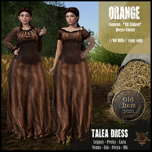 //RKS// Dress Talea - Orange
