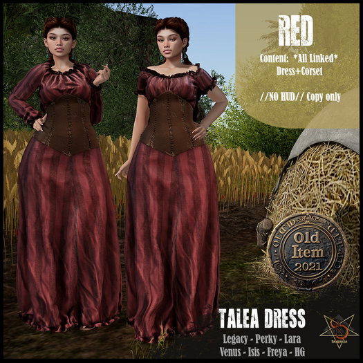 //RKS// Dress Talea - Red