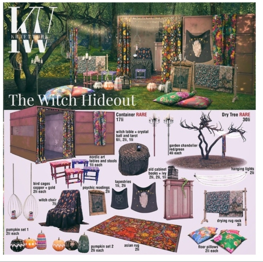 KraftWork The Witch Hideout . Container RARE