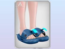 A.MIRROR - Abyss Cute Slide NAVY