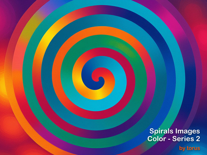 Color Spirals - Series 2 - Images Pack