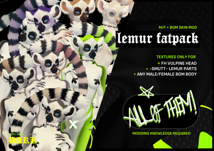 BARK - LEMUR FATPACK 