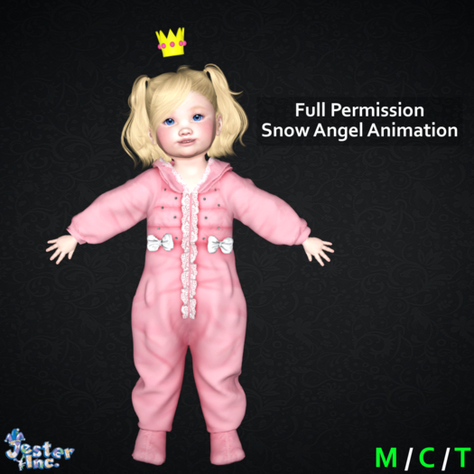 [Jester Inc.] Full Perm Snow Angel Animation!