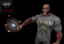 #Happy New Year Sparkler (add)