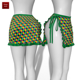 Mardi Gras Thighs Skirt LaraX