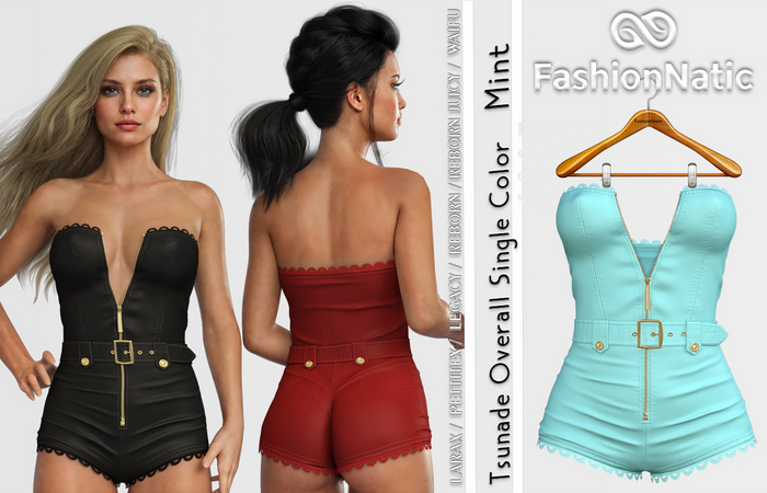 Overall Tsunade Mint - Reborn, Waifu, Juicy, Legacy, LaraX, PetiteX FashionNatic