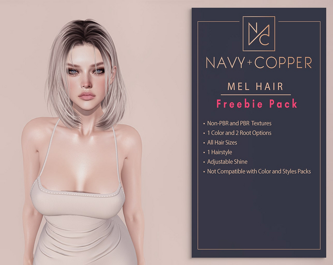 Navy+Copper - Mel FREEBIE PACK