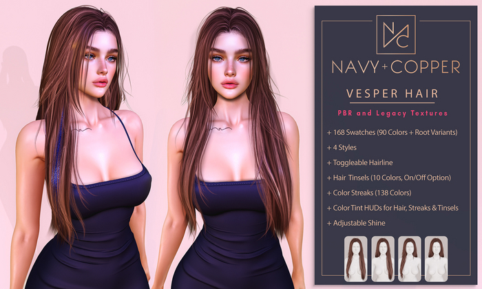 Navy+Copper - Vesper BLOGGERS PACK