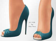 20.{RC} Natale Heels -Teal - ORIGINAL