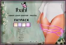 1Bah! Loop Garter - PASTEL - FATPACK