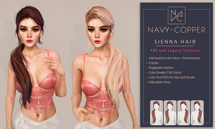 Navy+Copper - Sienna BLOGGERS PACK