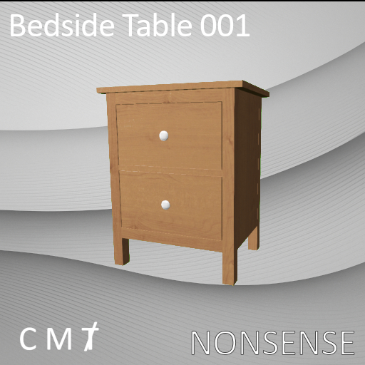 Bedside Table 001