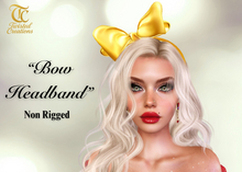 TC - Gold Bow HeadBand