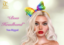 TC - Pride Rainbow Bow HeadBand