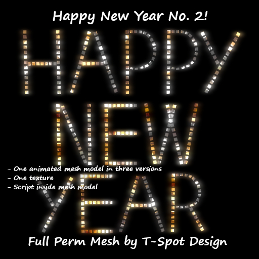 T-Spot Mesh - Happy New Year No. 2 - LI=1.4