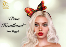 TC - Plaid Bow HeadBand