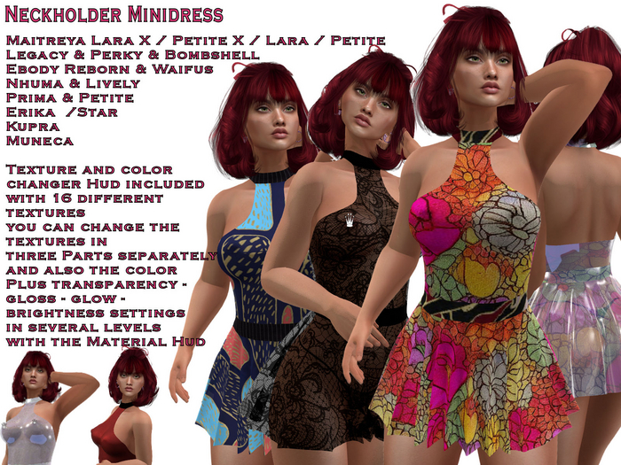 Neckholder  Minidress (ADD)