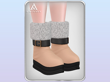 A.MIRROR - Santa Klaus Boots SAND