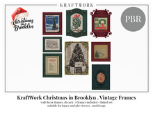 KraftWork Christmas in Brooklyn Vintage Frames (Add Me)