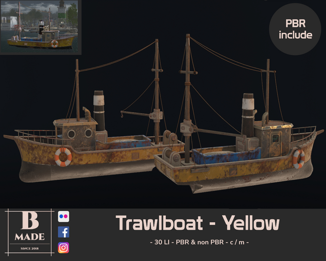 B-Made - Trawlboat [YELLOW]