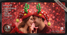 (Efe Design) Heart Valentine Hat Full perm