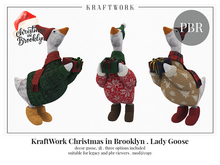 KraftWork Christmas in Brooklyn Lady Goose (Add Me)