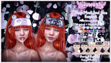 .:BluWesh:. Sleep Mask sad face FATPACK