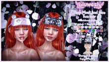 .:BluWesh:. Sleep Mask sad face TWO TEAR