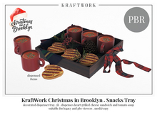 KraftWork Christmas in Brooklyn Snacks Tray (Add Me)