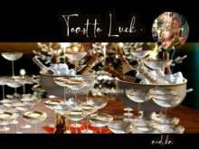 ADD/andika{Toast to Luck}Dispenser&Wearablspenser&Wearables set