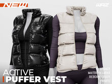 WAZ - Active Puffer Vest Jacket (Fatpack)