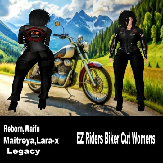 EZ Riders Biker Cut Womens