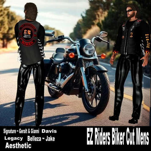 EZ Riders Biker Cut Mens