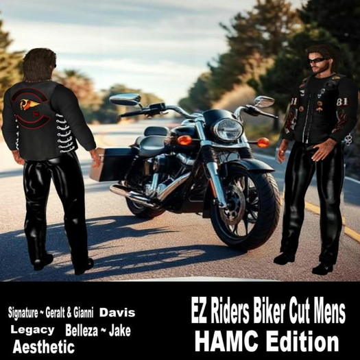 EZ Riders Biker Cut HAMC Mens