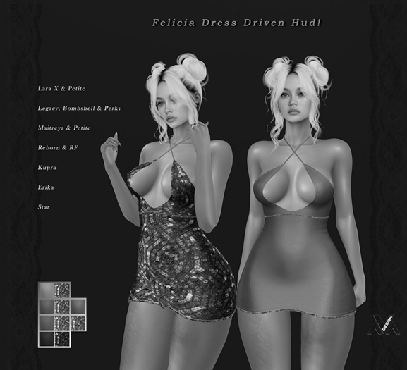 Ava Design/Felicia Dress Driven Hud Demo!