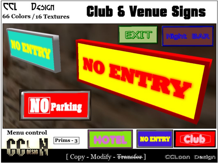 CCL Design - Club Sign Frame CCL01 boxed 2025