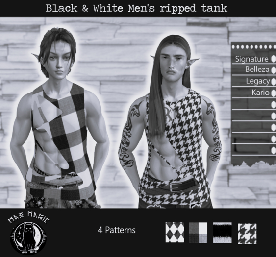::MM:: Men's Ripped Tank DEMO (WEAR)