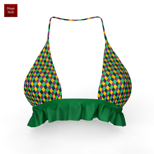 Mardi Gras Menja Top LaraX