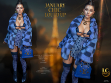 LC Vault , January Chic, Loui`d Up V2, Luxury Designer ensemble