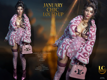 LC Vault * January Chic Loui`d Up v3 , Luxury Designer Ensemble